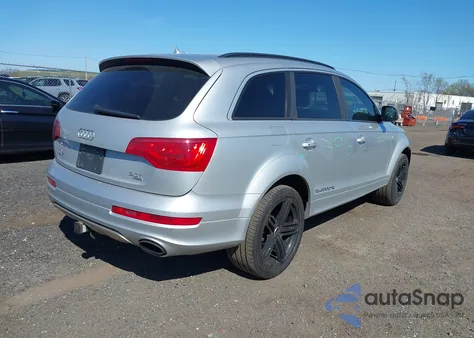 2015 Audi Q7 3.0T S Line Prestige z USA, uszkodzony, nr VIN WA1DGAFE9FD029921